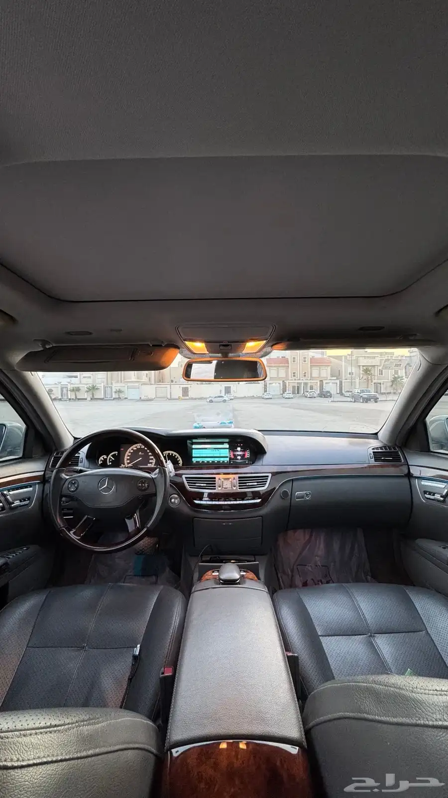 مرسيدس S550 2007 محول 2013 نظيف 8