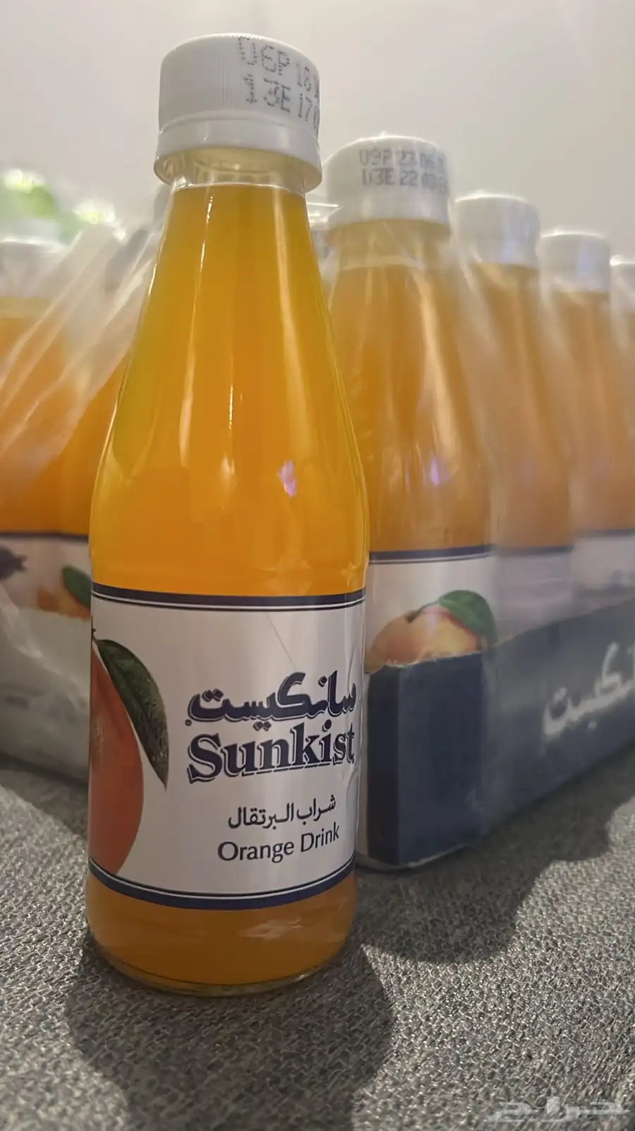 عصير كويتي برتقال سانكيست زجاج الكويتي 0