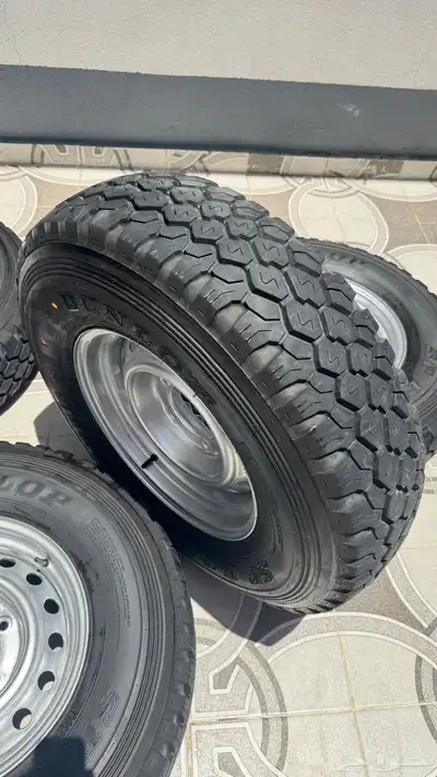 جنوط هلل 6 ونص مع كفرات دنلوب مضلع 9