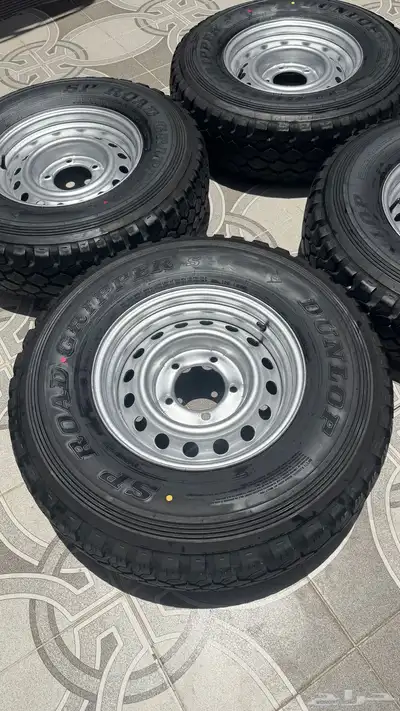 جنوط هلل 6 ونص مع كفرات دنلوب مضلع 4