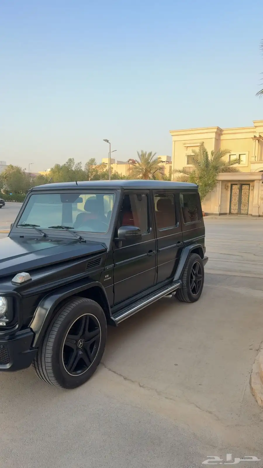 جي كلاس دبل نايت بكج ( اسود مطفي ) G63 2015 جفالي 9