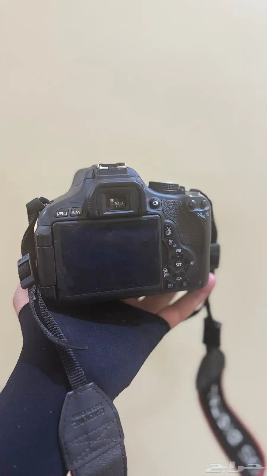كاميرا كانون 600D نظيفة بدون شاحن ولا ذاكرة ا 3