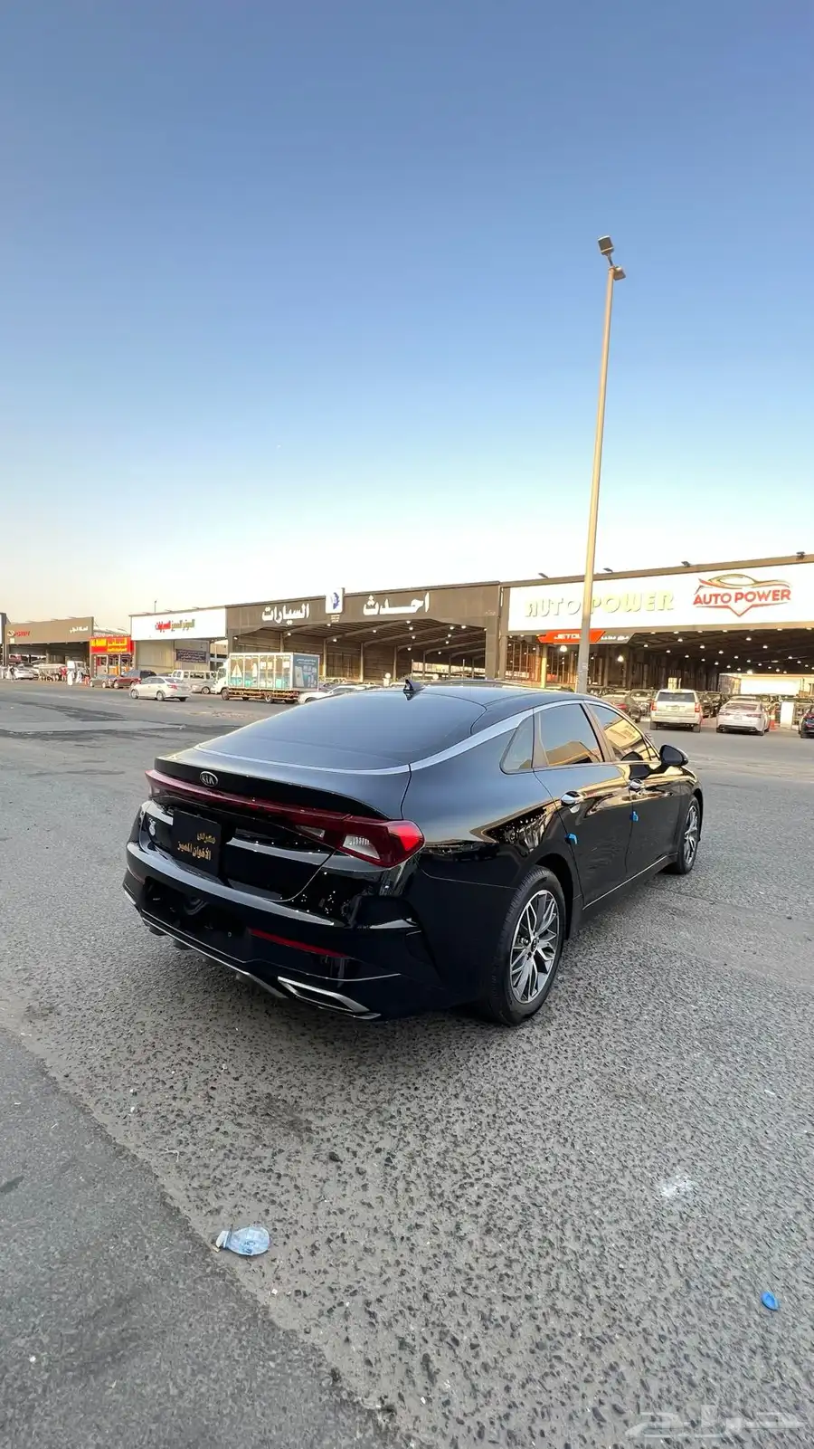 كيا 2021 نص فل K5 بنزين بصمه 8