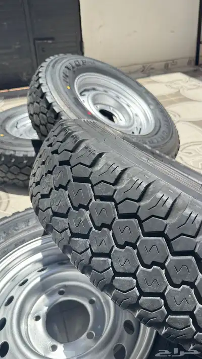 جنوط هلل 6 ونص مع كفرات دنلوب مضلع 8
