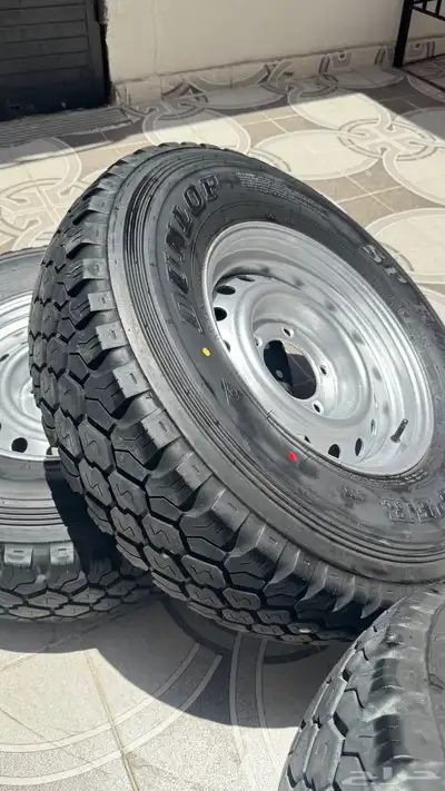 جنوط هلل 6 ونص مع كفرات دنلوب مضلع 7