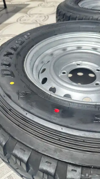 جنوط هلل 6 ونص مع كفرات دنلوب مضلع 5