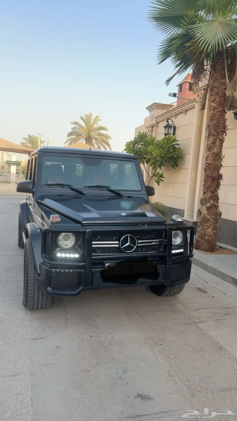 جي كلاس دبل نايت بكج ( اسود مطفي ) G63 2015 جفالي 3