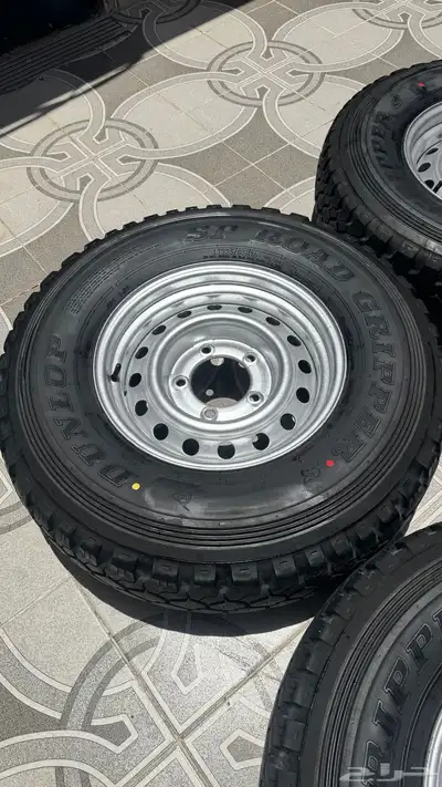 جنوط هلل 6 ونص مع كفرات دنلوب مضلع 3
