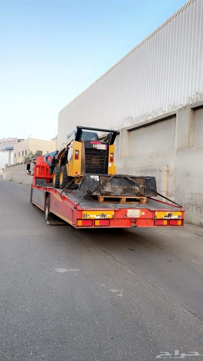 سطحه لنقل سيارات صغيره والكبيره والمعداته ثقيله لاي اتجاه 6