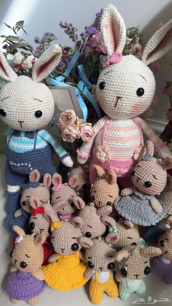 ميداليات كروشيه مصنوعه يدويا 0