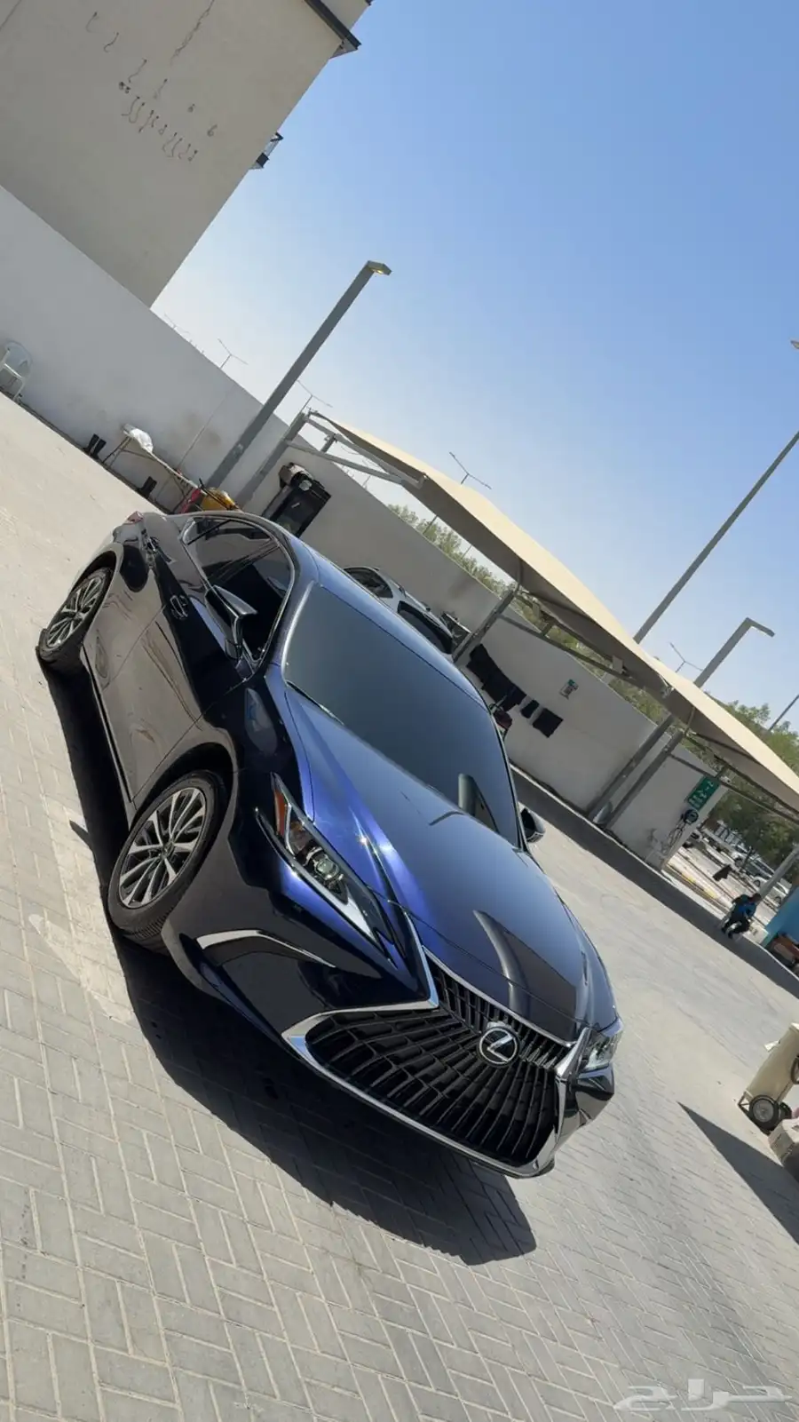 لكزس es 250 2024 بدل بارنوبه فوق 2021 4