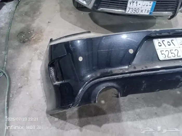 صدام خلفي srt دودج تشارجر 0