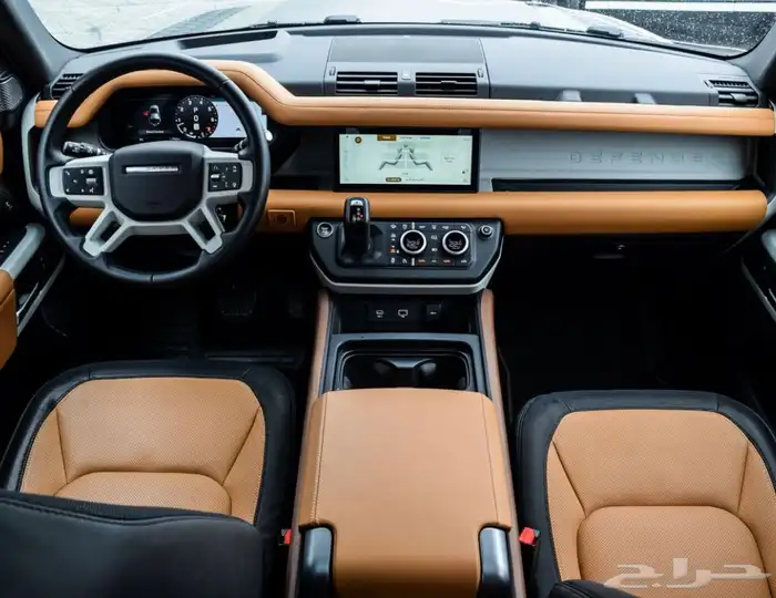 ديفندر موديل 2024 X بلون Satin Green وداخلية باللون تان 9