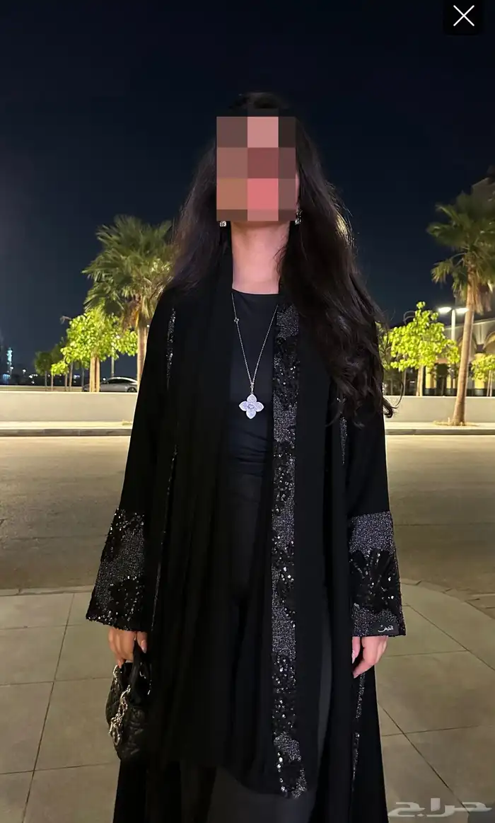 عبايه مقاس 48 جديده بس المقاس غلط 0
