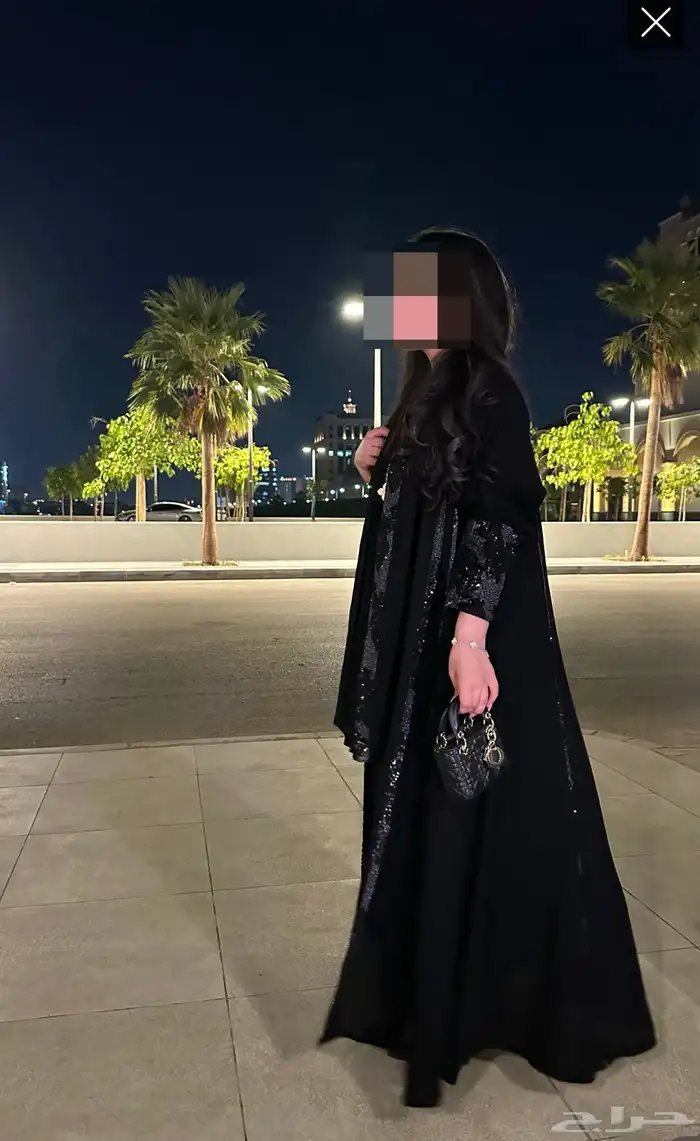 عبايه مقاس 48 جديده بس المقاس غلط 2