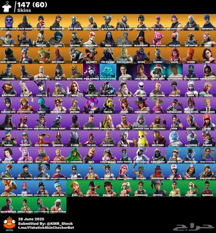بيع حساب فورت 0