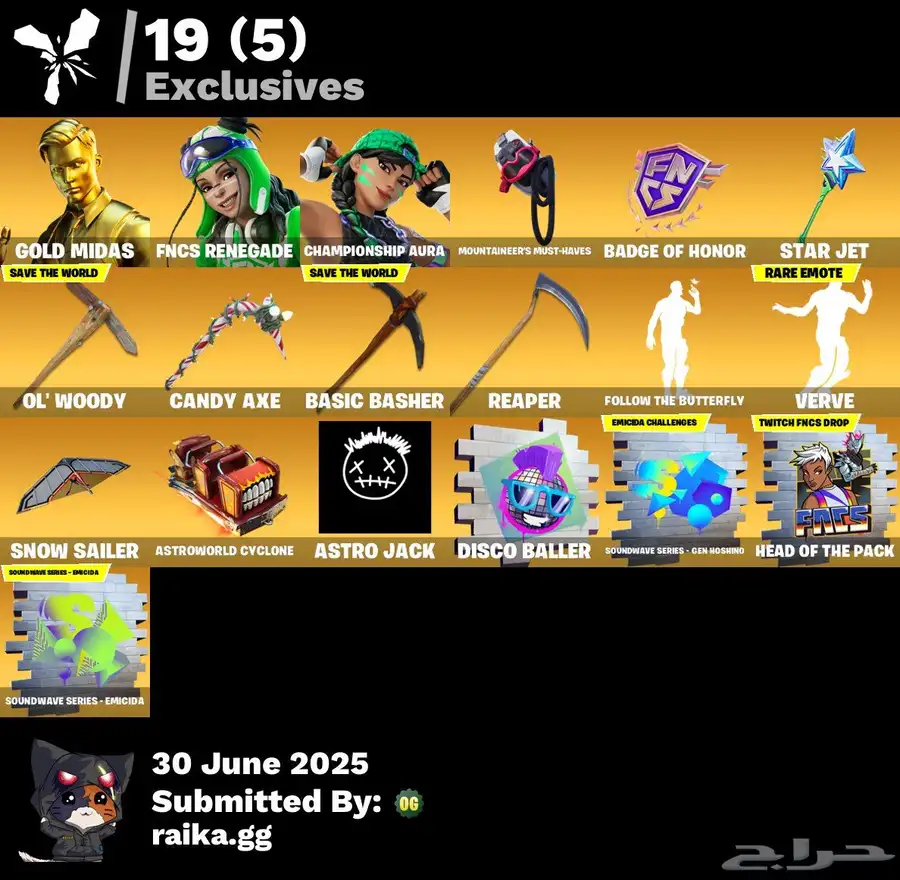 حساب فورت نايت index