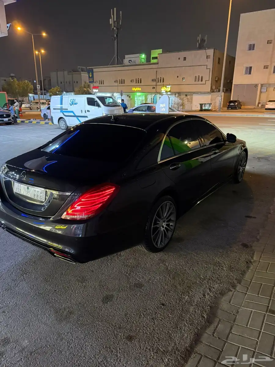 مرسيدس S500 2014 نظيف 12