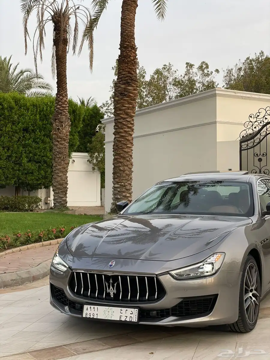 مازيراتي 2020 Maserati Ghibli باقي ع ضمان الشركة مخزنة 34