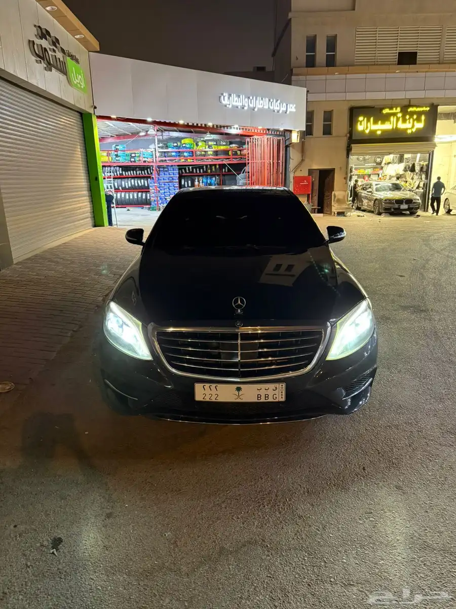 مرسيدس S500 2014 نظيف 1