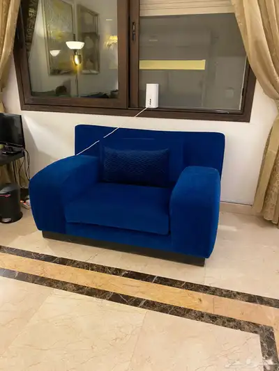 كنب ازرق (كحلي) نظيف 0