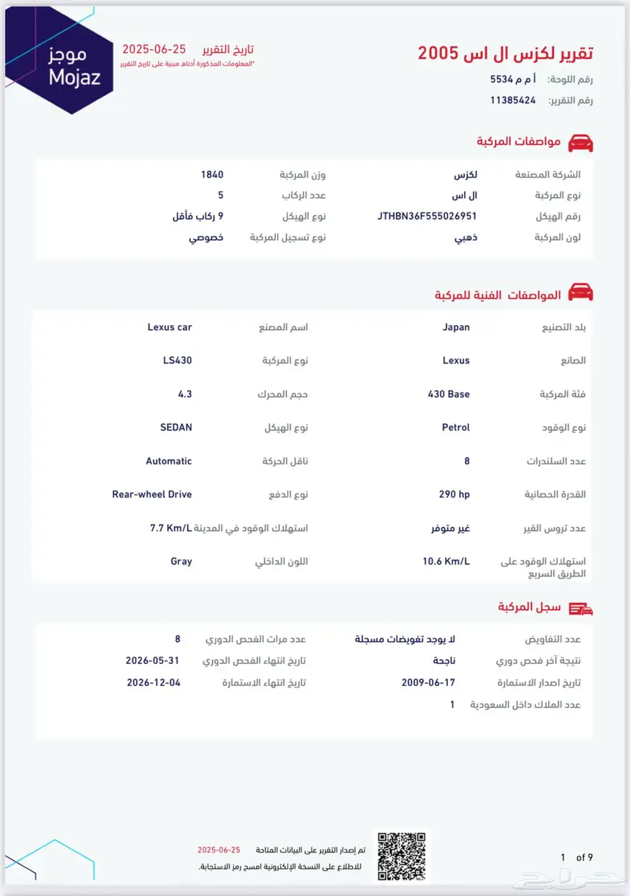 لكسز 430 ربع الترا موديل 2005 مالك ثاني ممشى116 24