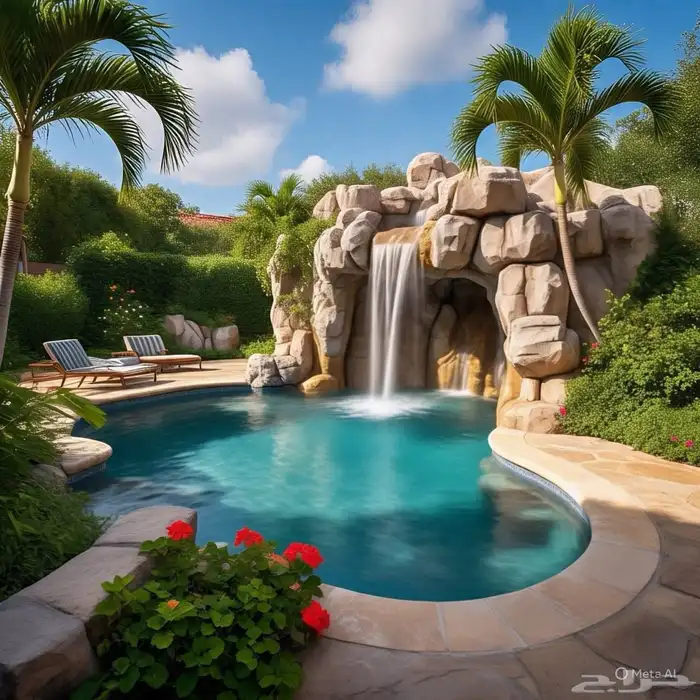 شلالات اندنيسي وجدريات صخريه 0