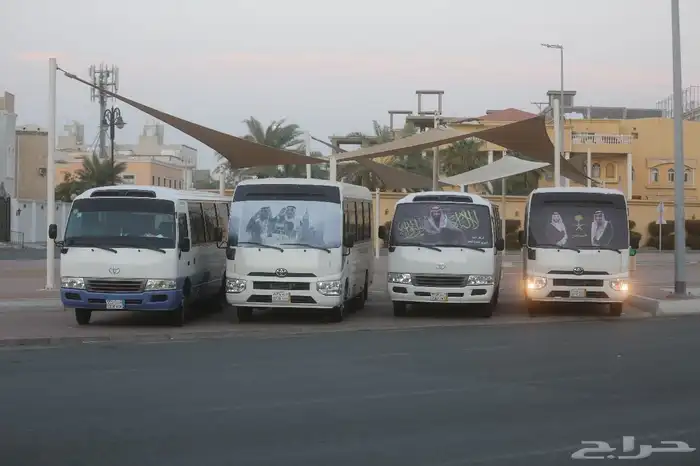 باص كوستر حافلة للايجار 23
