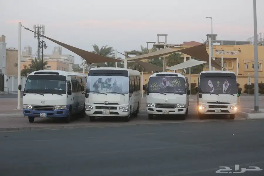 باص كوستر حافلة للايجار 23