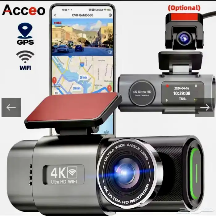 للبيع داش كام 4K UHD 0