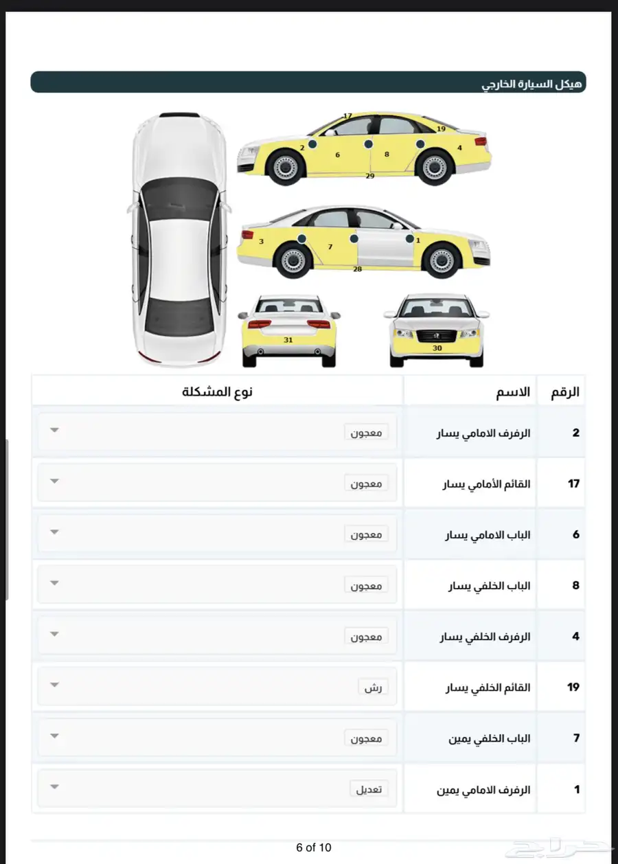 دوج تشارجر 2017 لون احمر 9