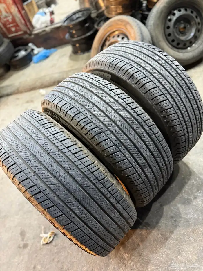 كفرات ميشلان منزله اخوات الجديد شبه جديده مقاس(18-65-265) 0