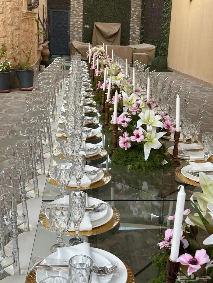 تنسيق طاولات أكل 8