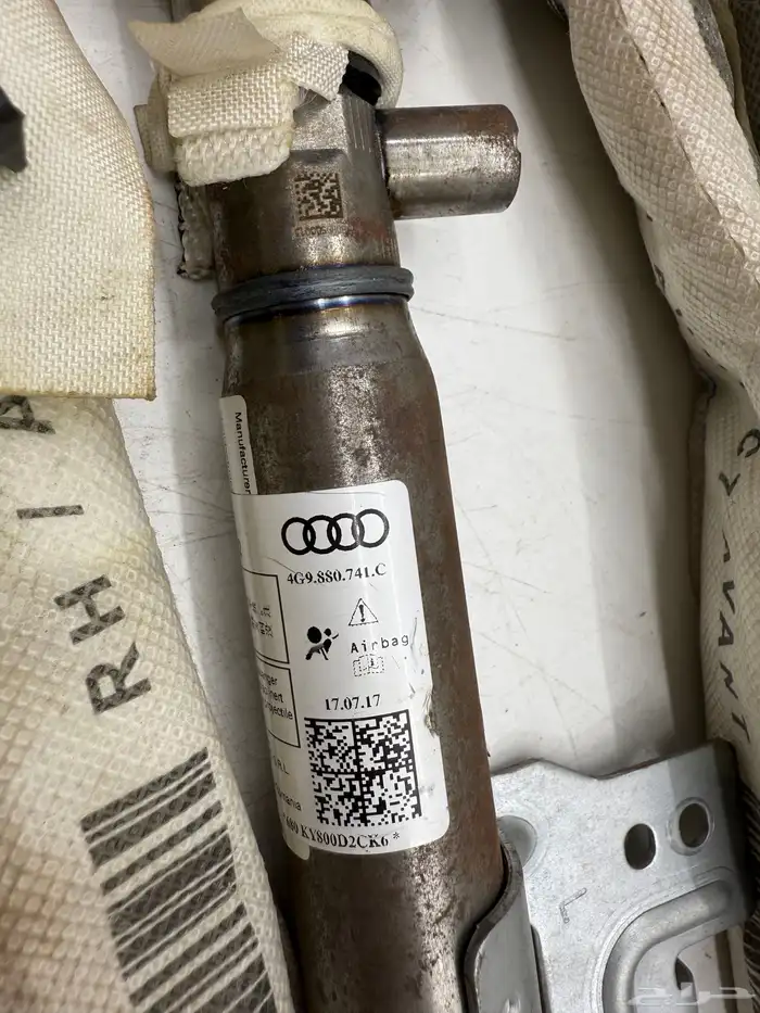 طقم ايرباقات سقف اصلية مستعملة لاودي A6 3