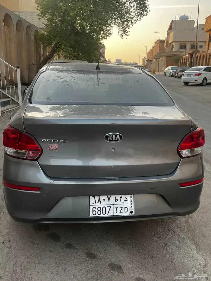 كيا بيجاس موديل 2021 LXالون رمادي 4سيليندر 1