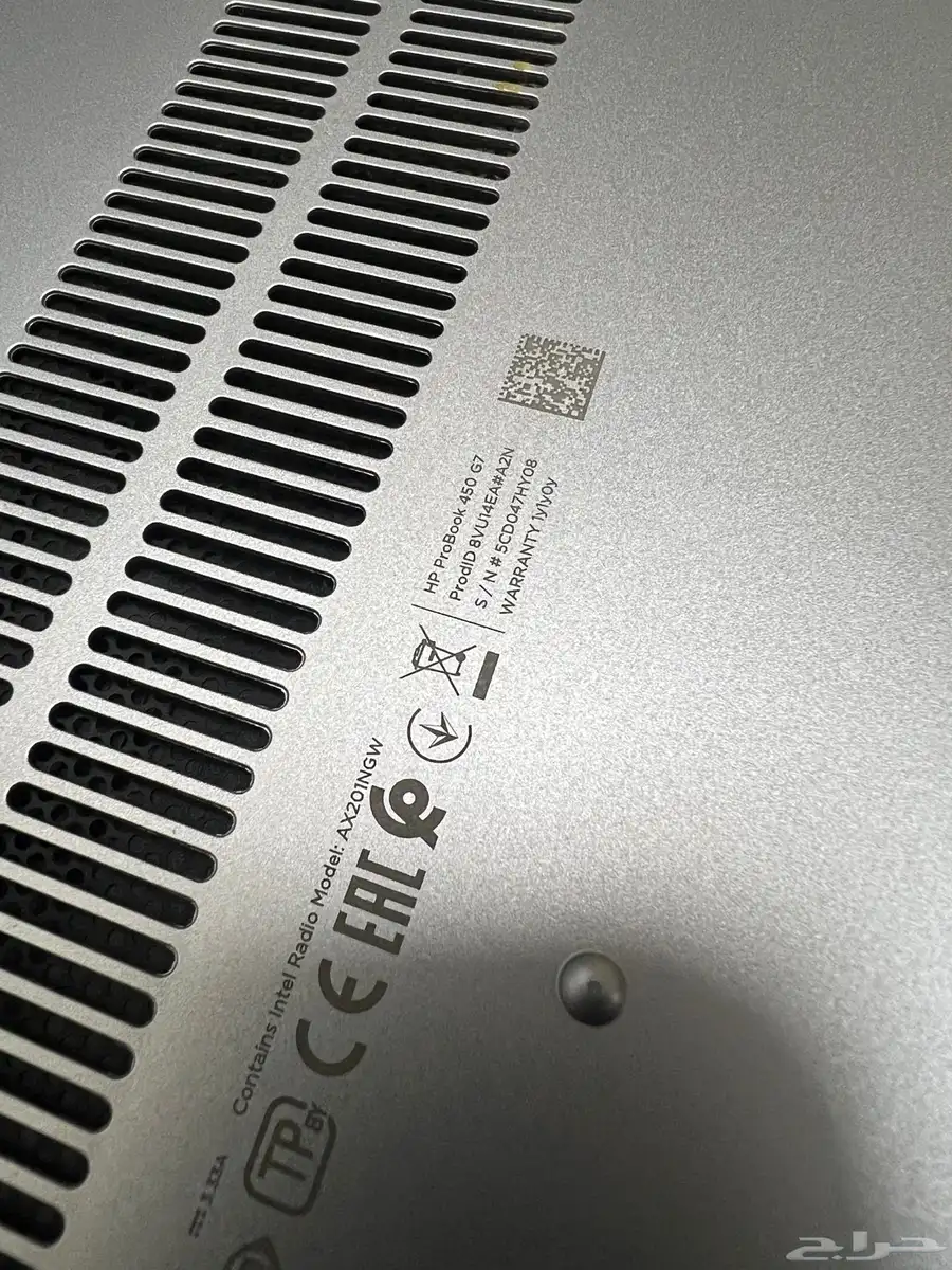 لابتوب HP ProBook 450 G7   نظيف   عالي المواصفات 11