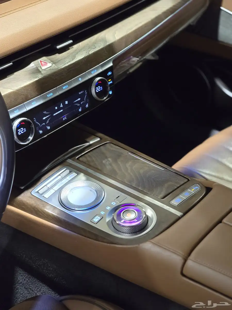 جينسس G80 V6 موديل 2021 بحاله الوكاله 22