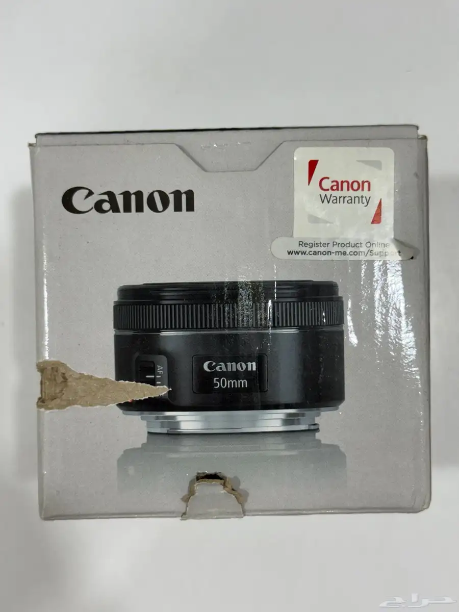 عدسة كانون 50mm 1.8 STM 1