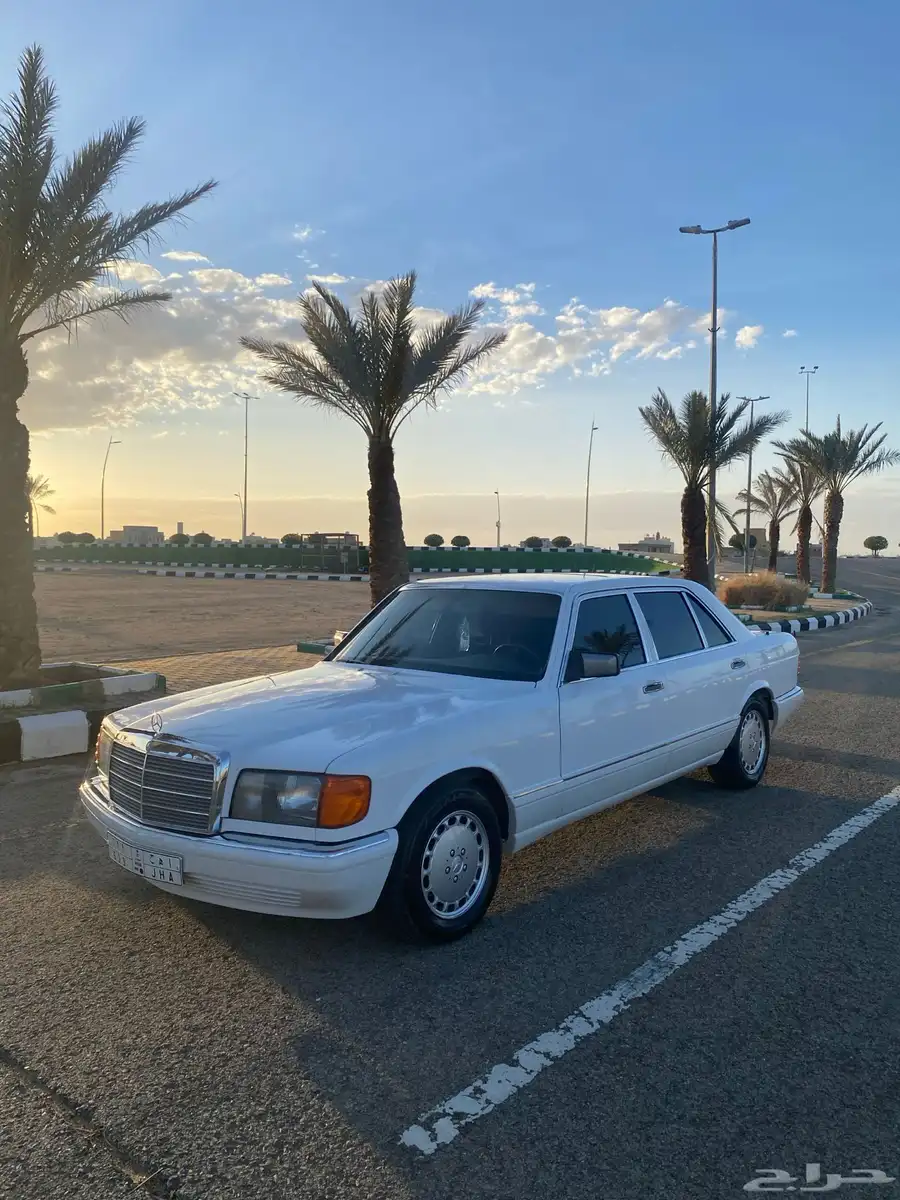 مرسيدس مديل 1991 للبيع الحجم 500 1