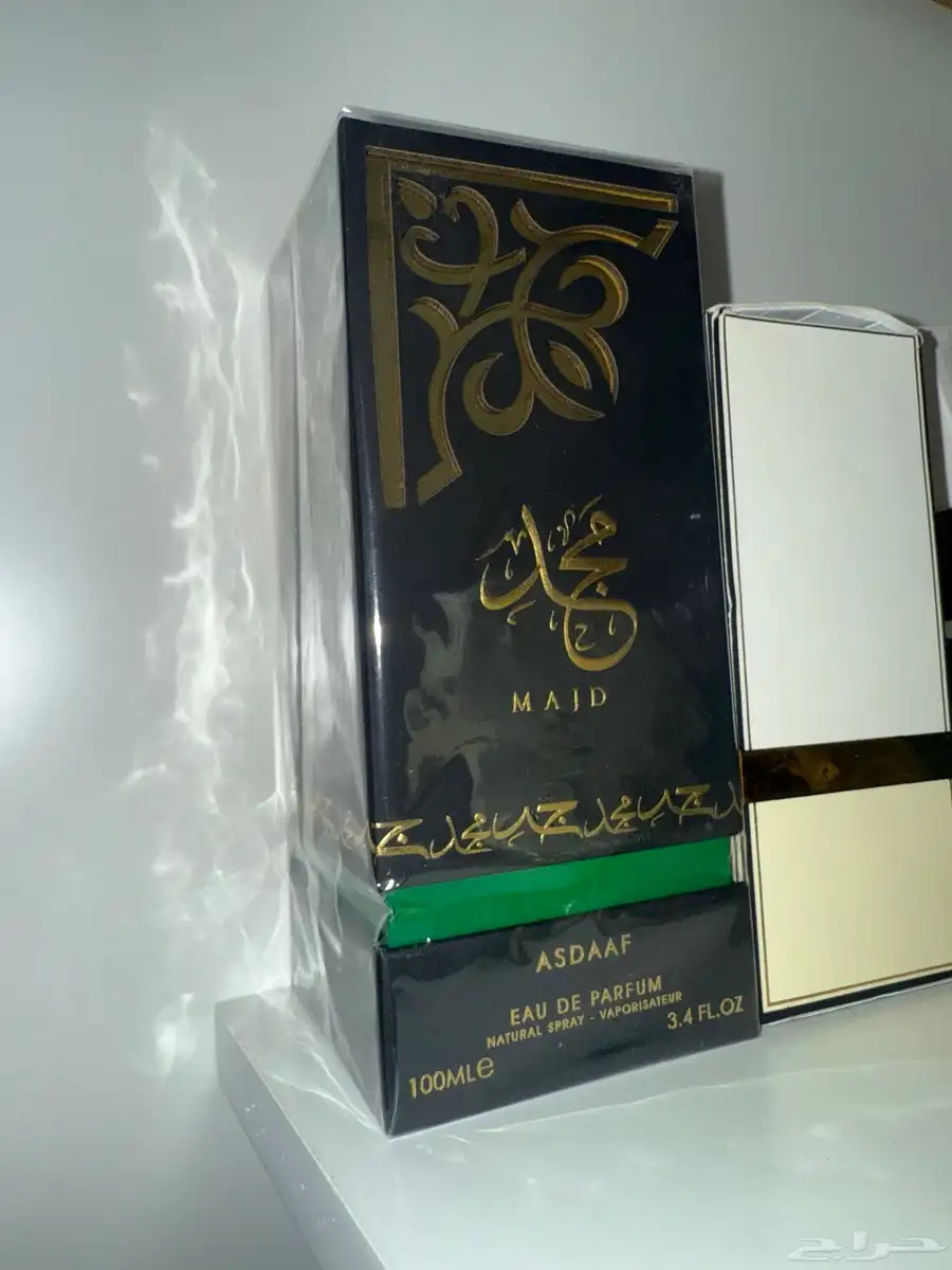 عطر مجد من اصداف بديل (توم فورد عمبر ليذر) جديد بكرتونه 1