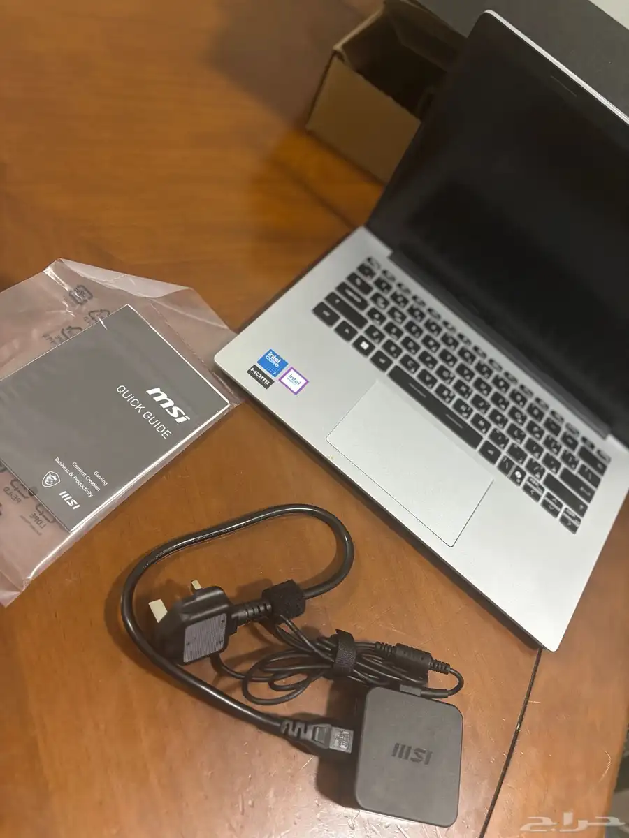 لابتوب MSI جديد مع ملحقاته والفاتورة   تم الشراء قبل أسبوع 3