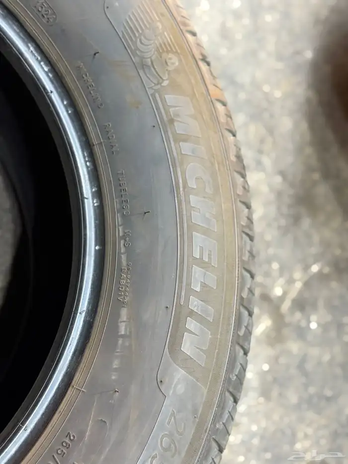 كفرات ميشلان منزله اخوات الجديد شبه جديده مقاس(18-65-265) 8