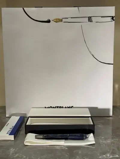 قلم مونت بلانك سبيس بلو أصلي MONTBLANC 7