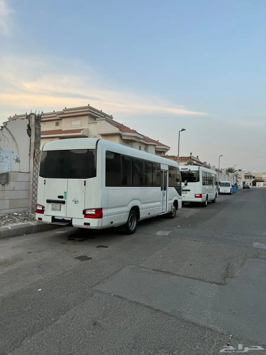 باص كوستر حافلة للايجار 18