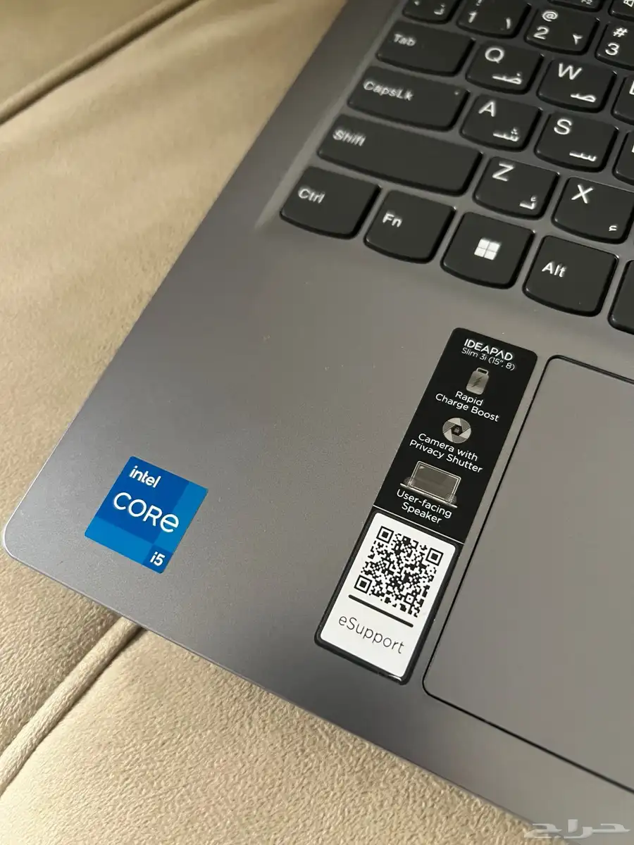 لابتوب لينوفو i5 شبة جديد 10