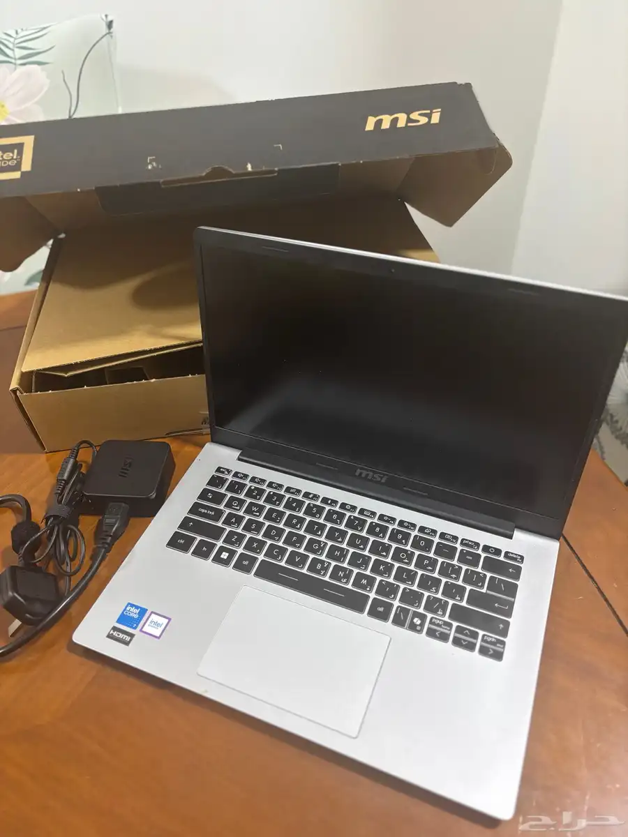 لابتوب MSI جديد مع ملحقاته والفاتورة   تم الشراء قبل أسبوع 5