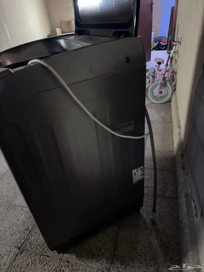 غسالة اتوماتيك نستعمل فتحة علوي 12كغ نوع فيشر 2