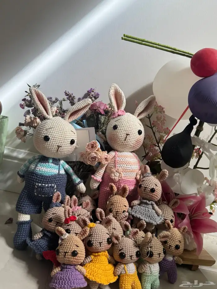 ميداليات كروشيه مصنوعه يدويا 1