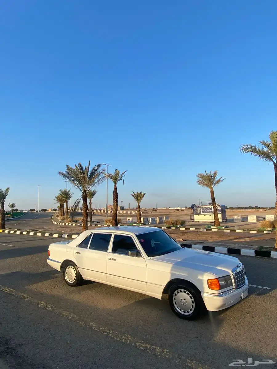 مرسيدس مديل 1991 للبيع الحجم 500 4