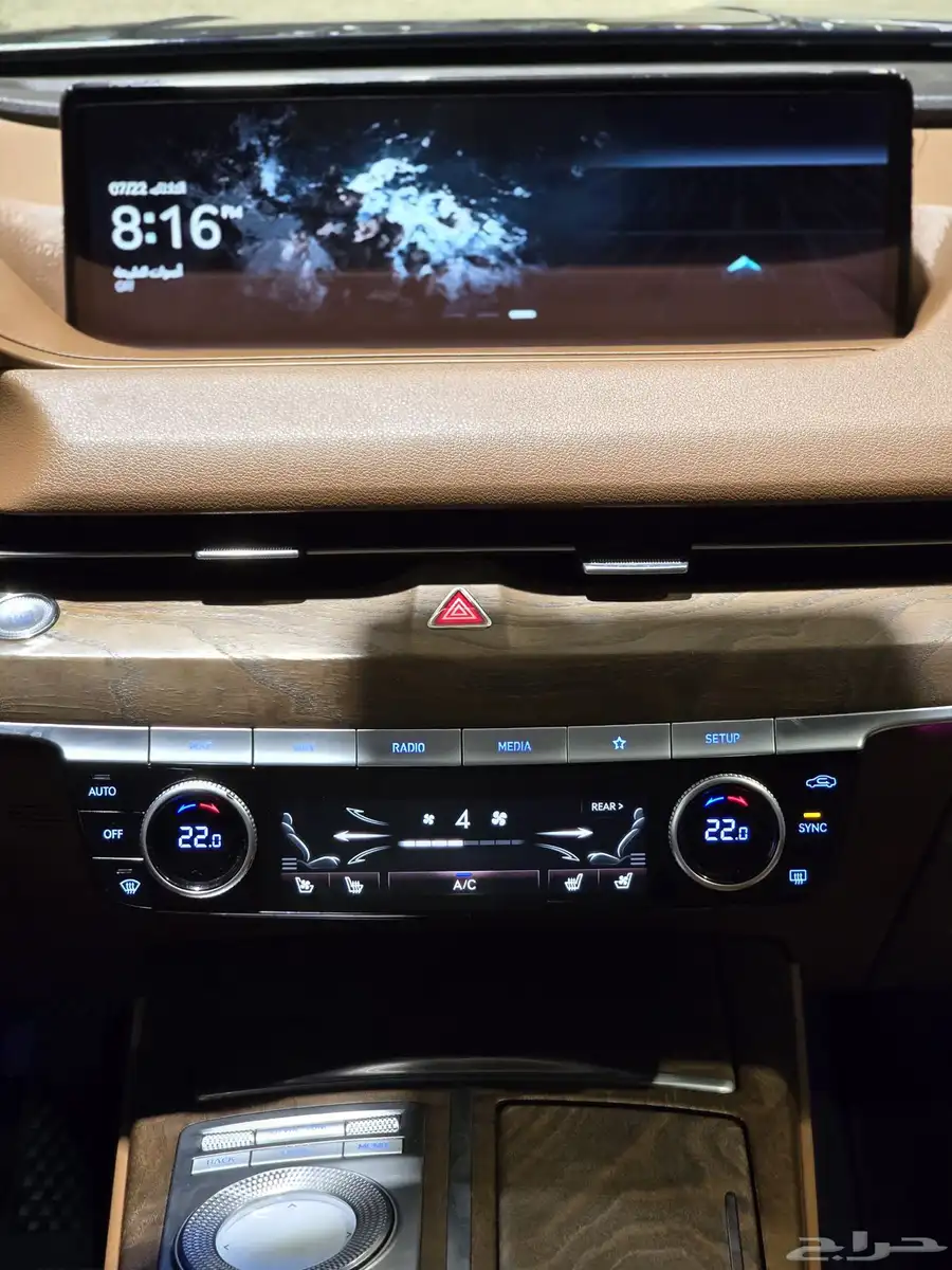جينسس G80 V6 موديل 2021 بحاله الوكاله 12